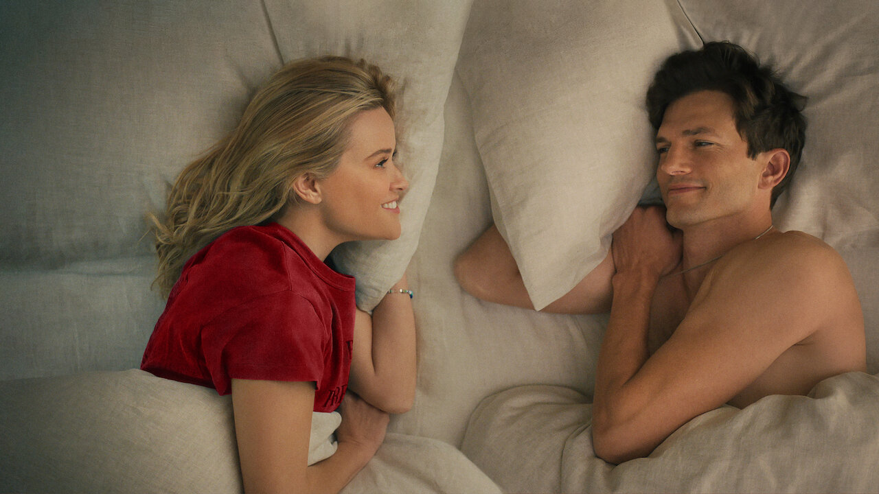 Ashton Kutcher and Reese Witherspoon in Netflix's 'Your Place or Mine'